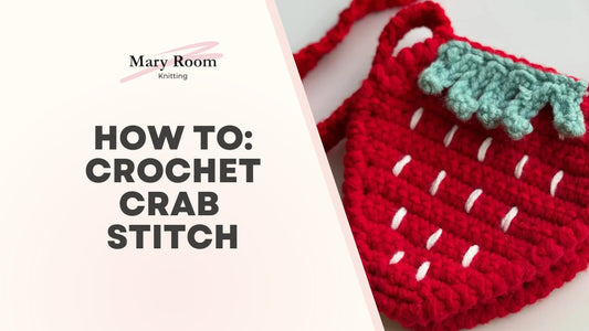 How to: Crochet Crab Stitch (Reverse Single Crochet)