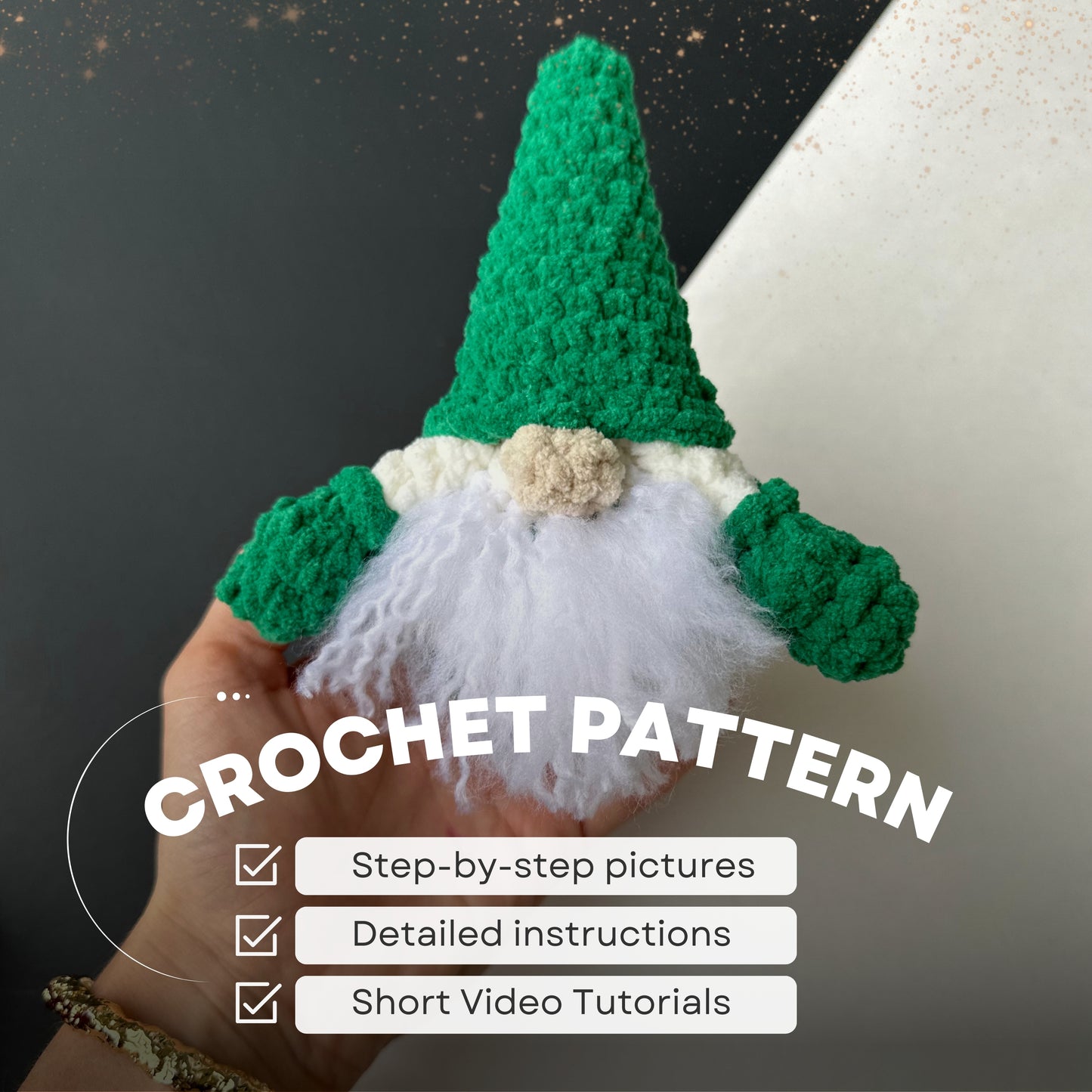 CROCHET CHRISTMAS GNOME PATTERN