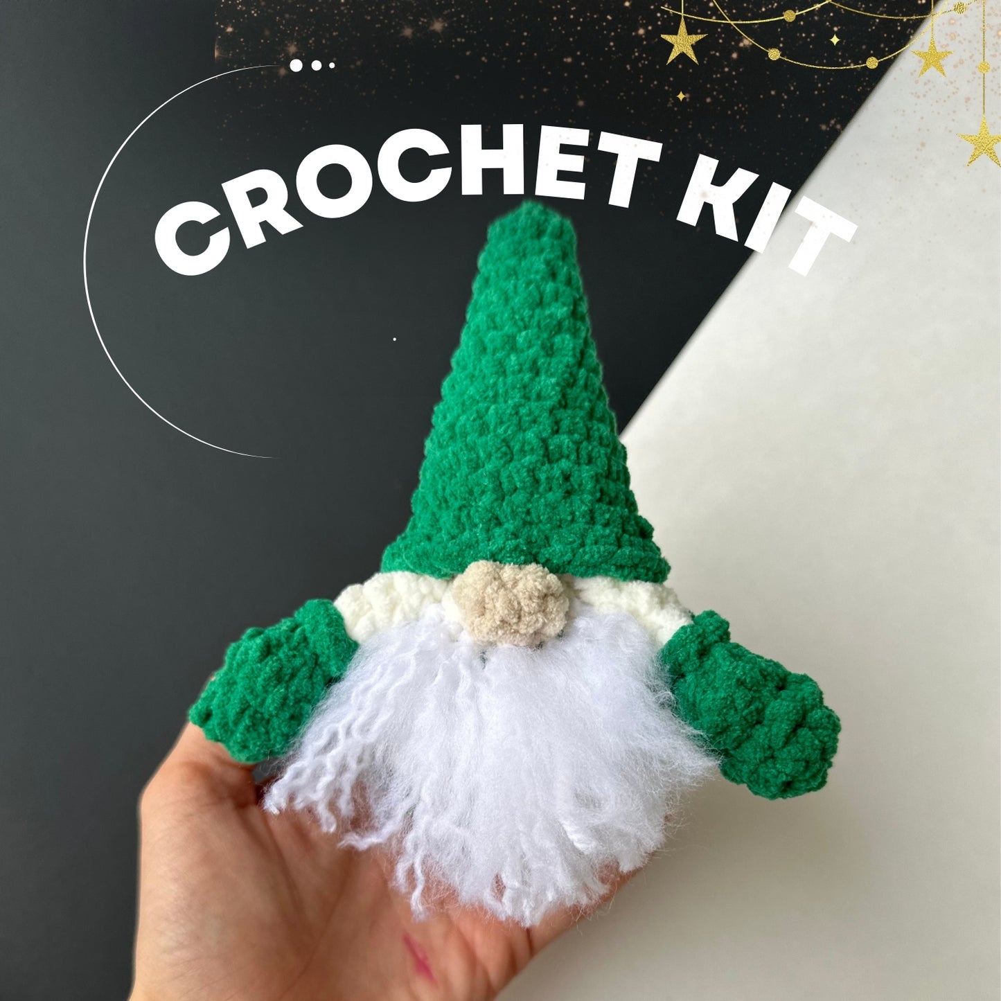 DIY Crochet Kit: Gnome