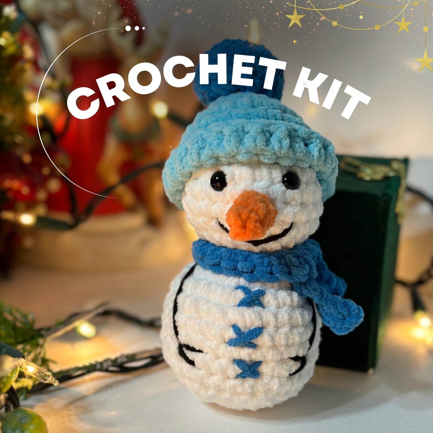 DIY Crochet Kit: Snowman