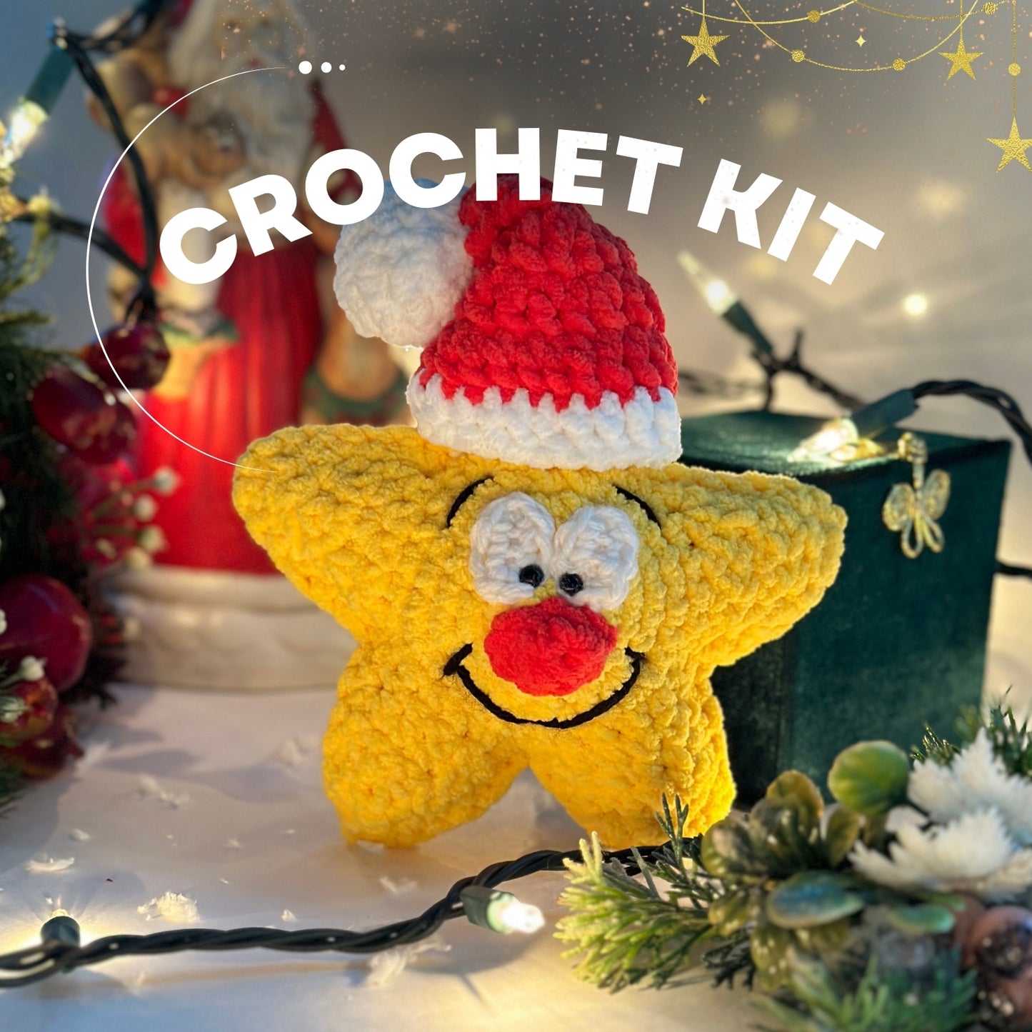 DIY Crochet Kit: Christmas Star