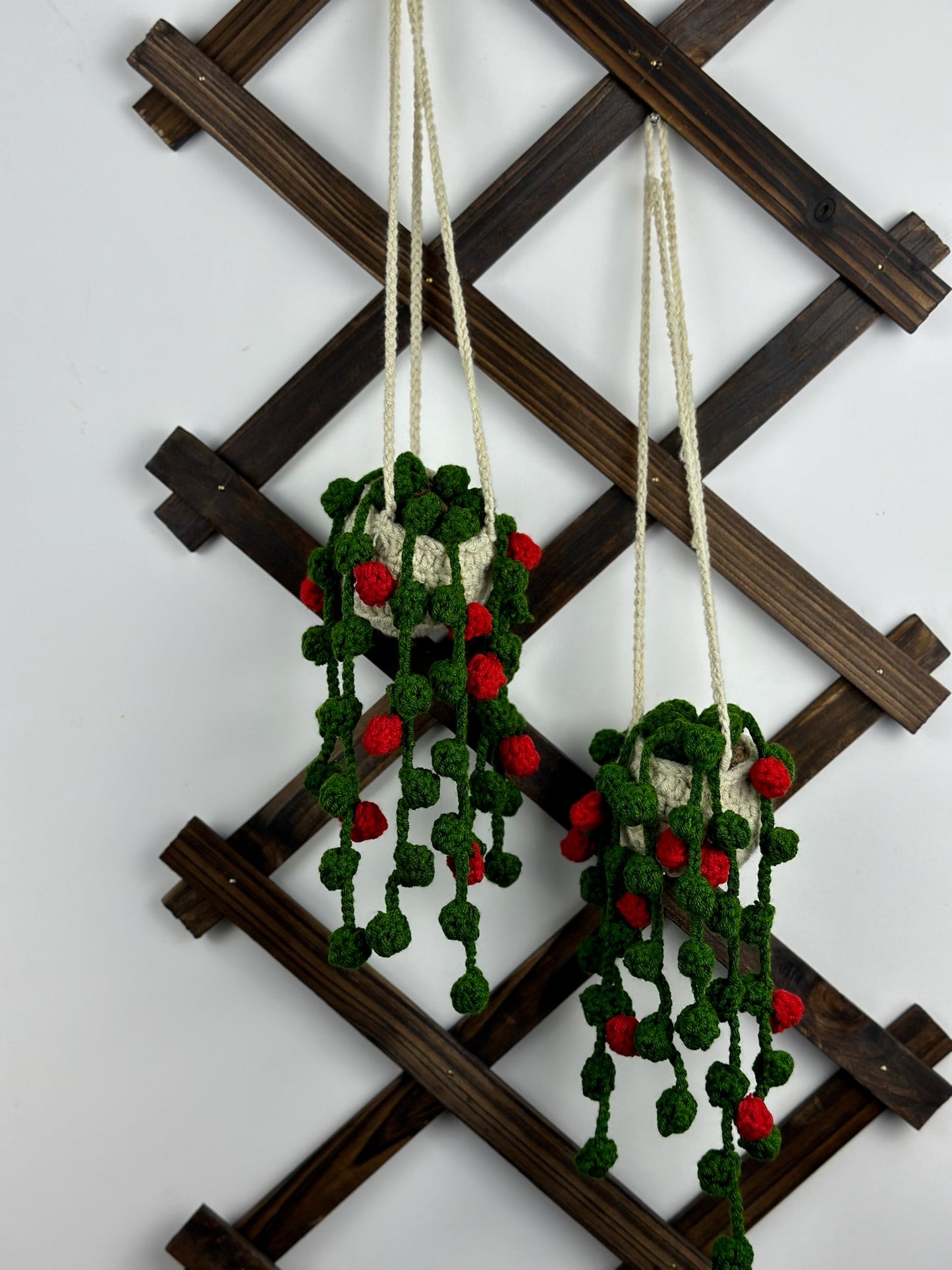 String of Pearls with Flowers