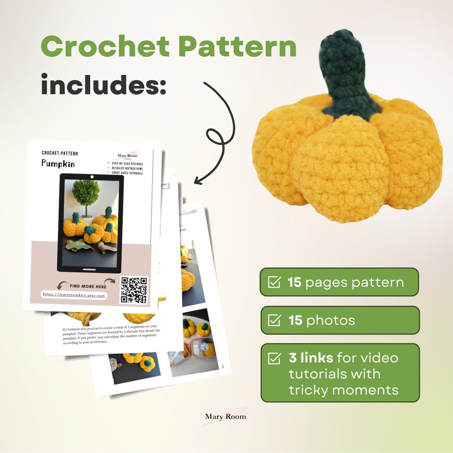 CROCHET PUMPKIN PATTERN