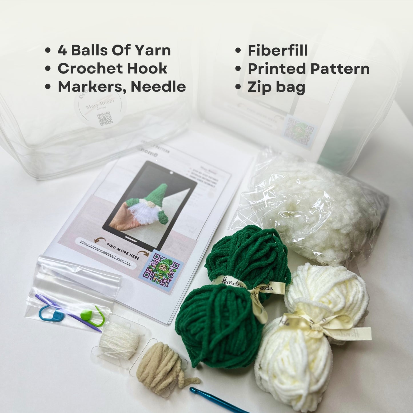 DIY Crochet Kit: Gnome