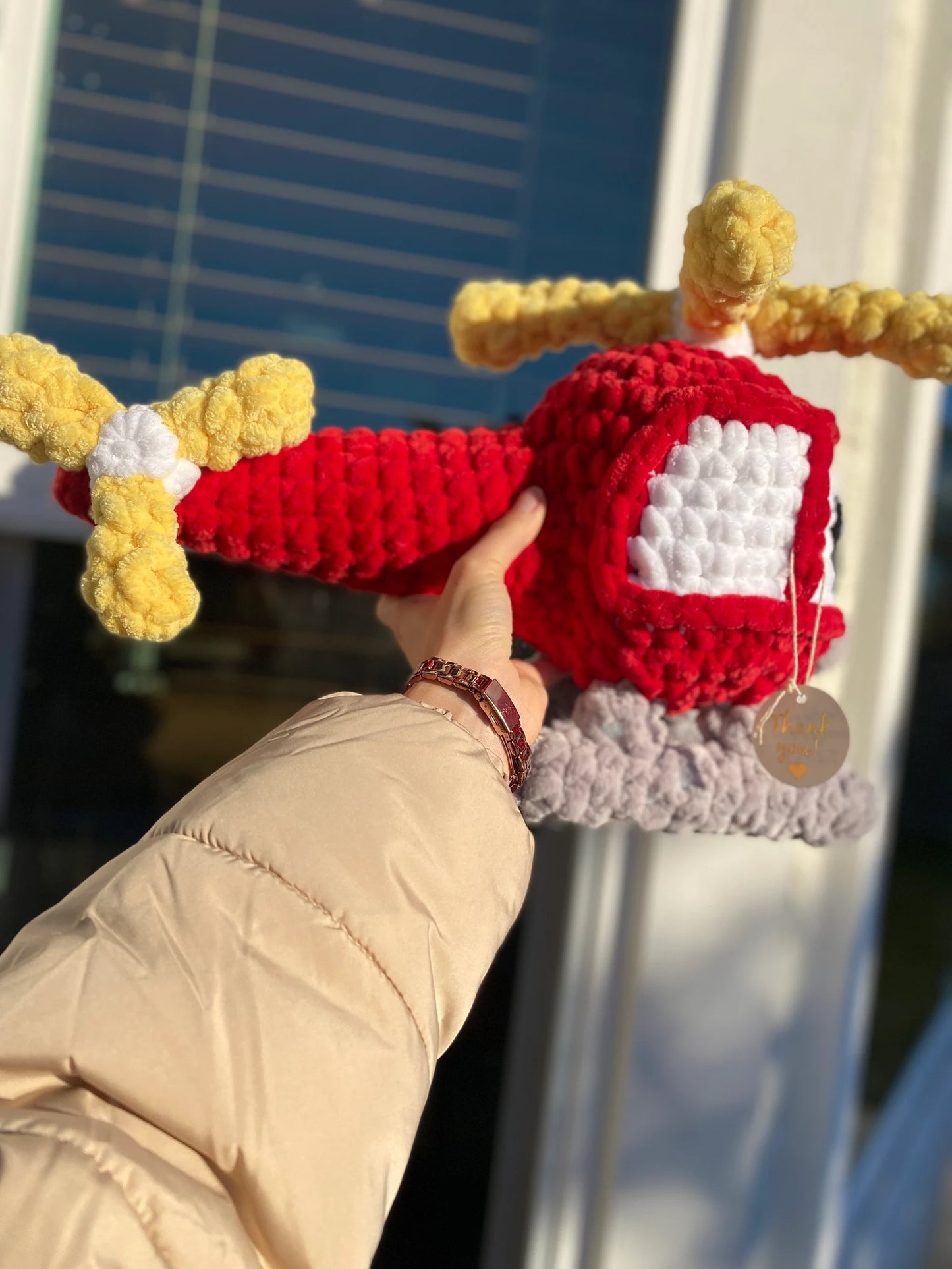 Plush Helicopter