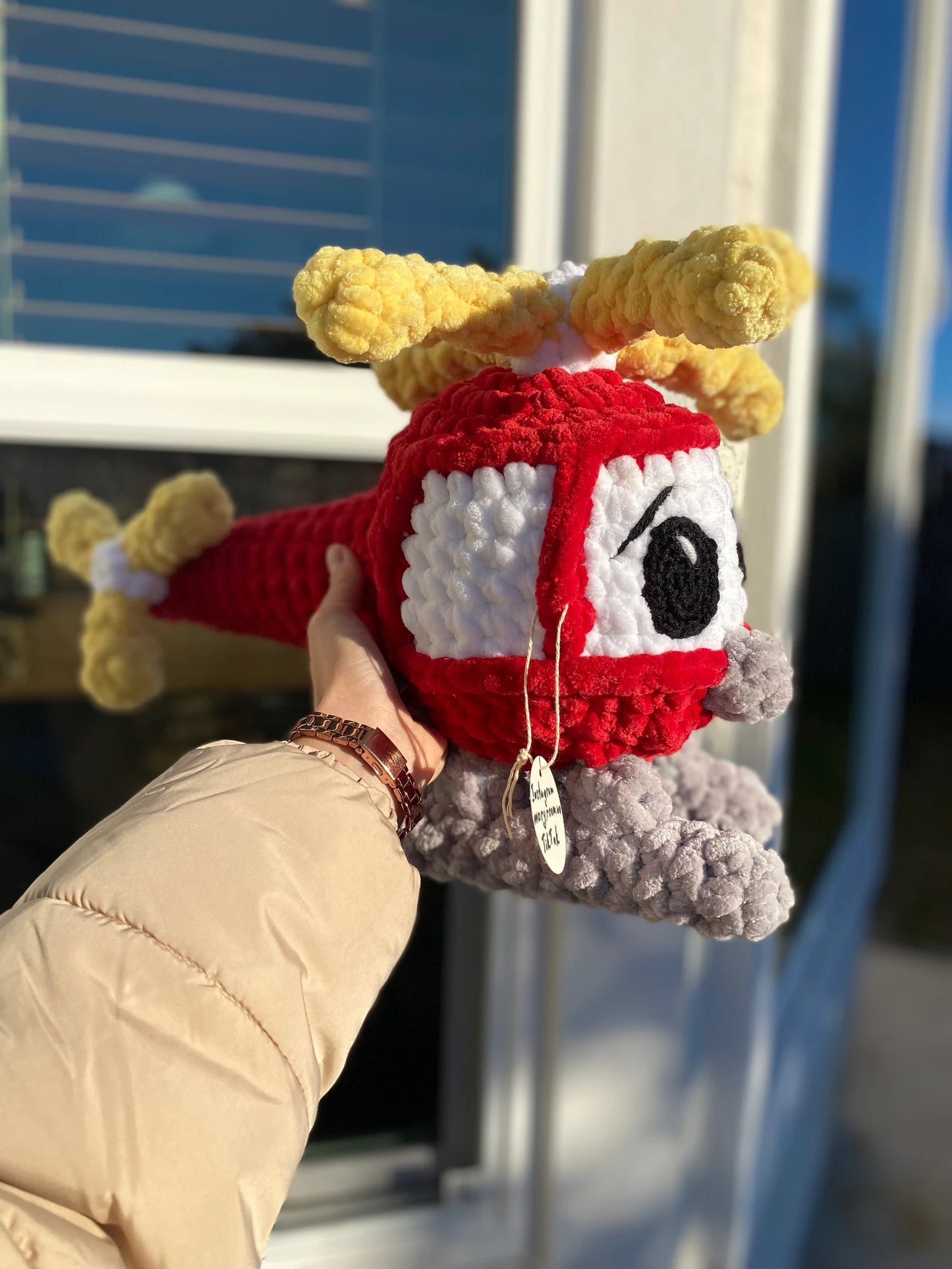 Plush Helicopter