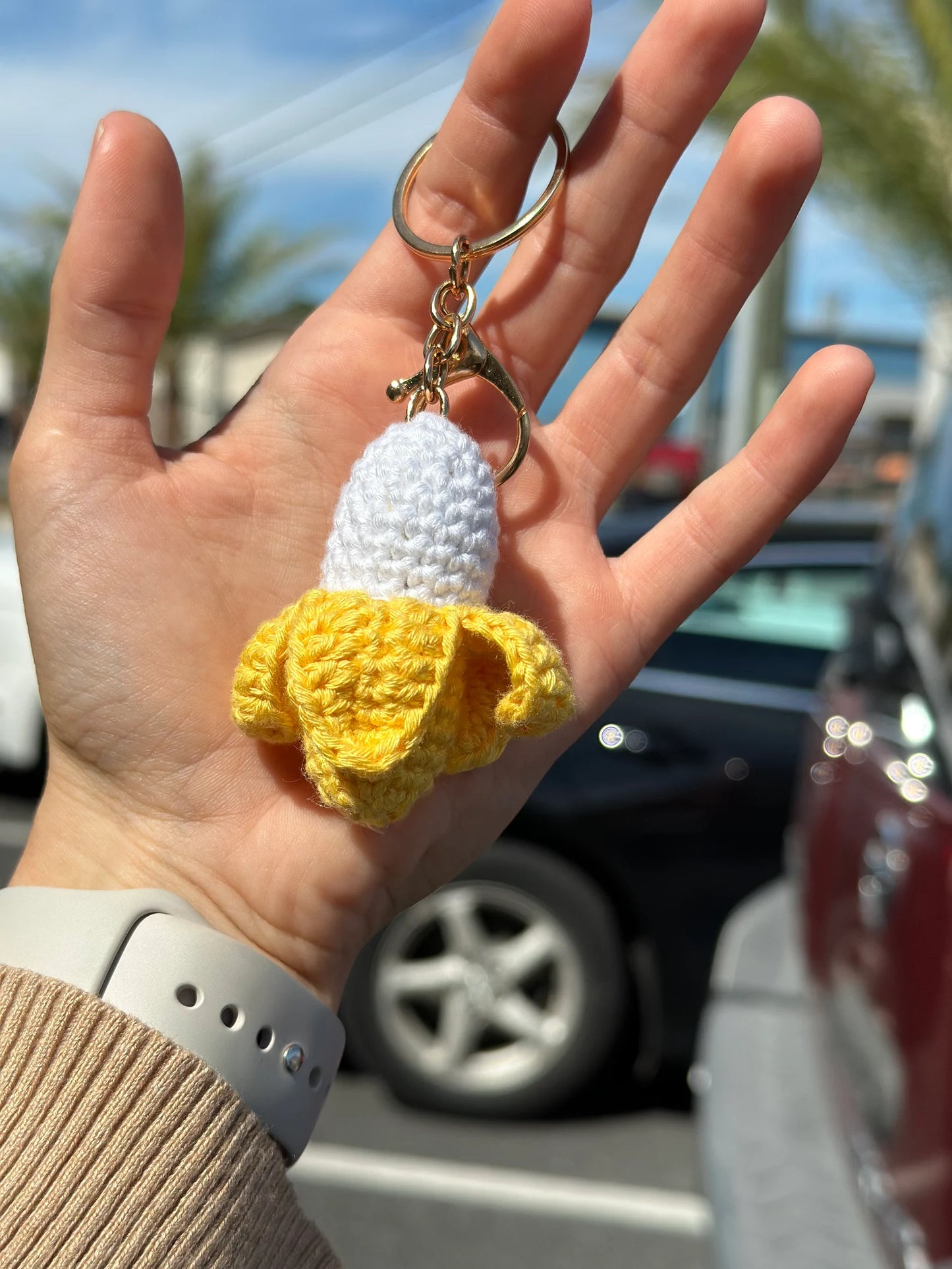 Banana Keychain