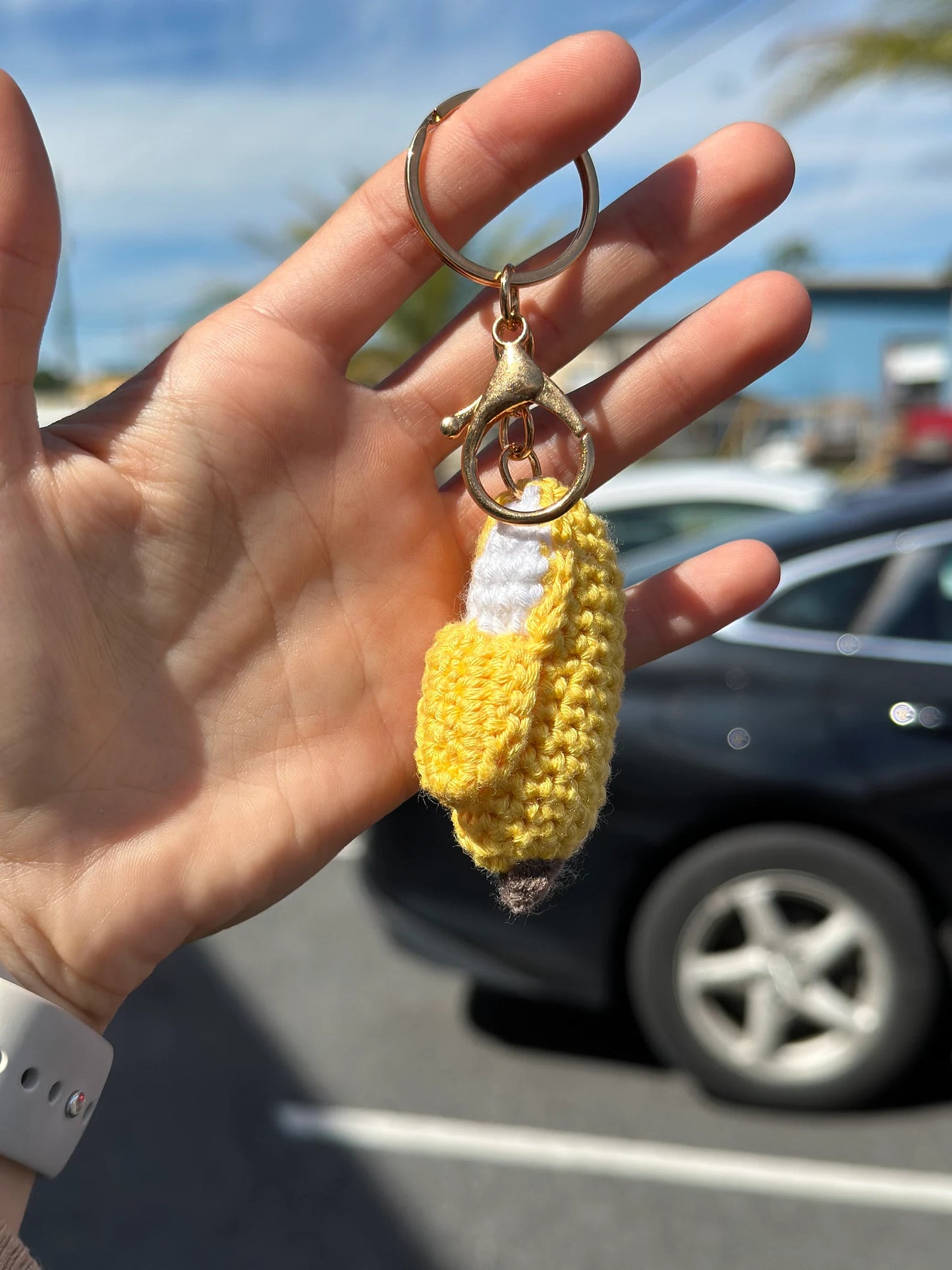 Banana Keychain