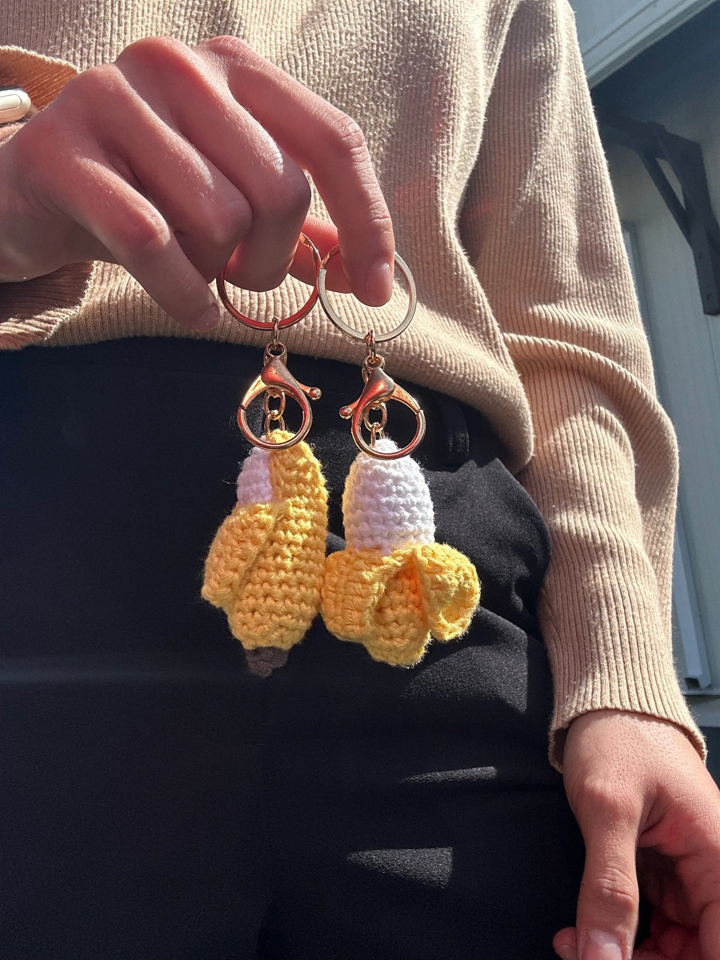 Banana Keychain