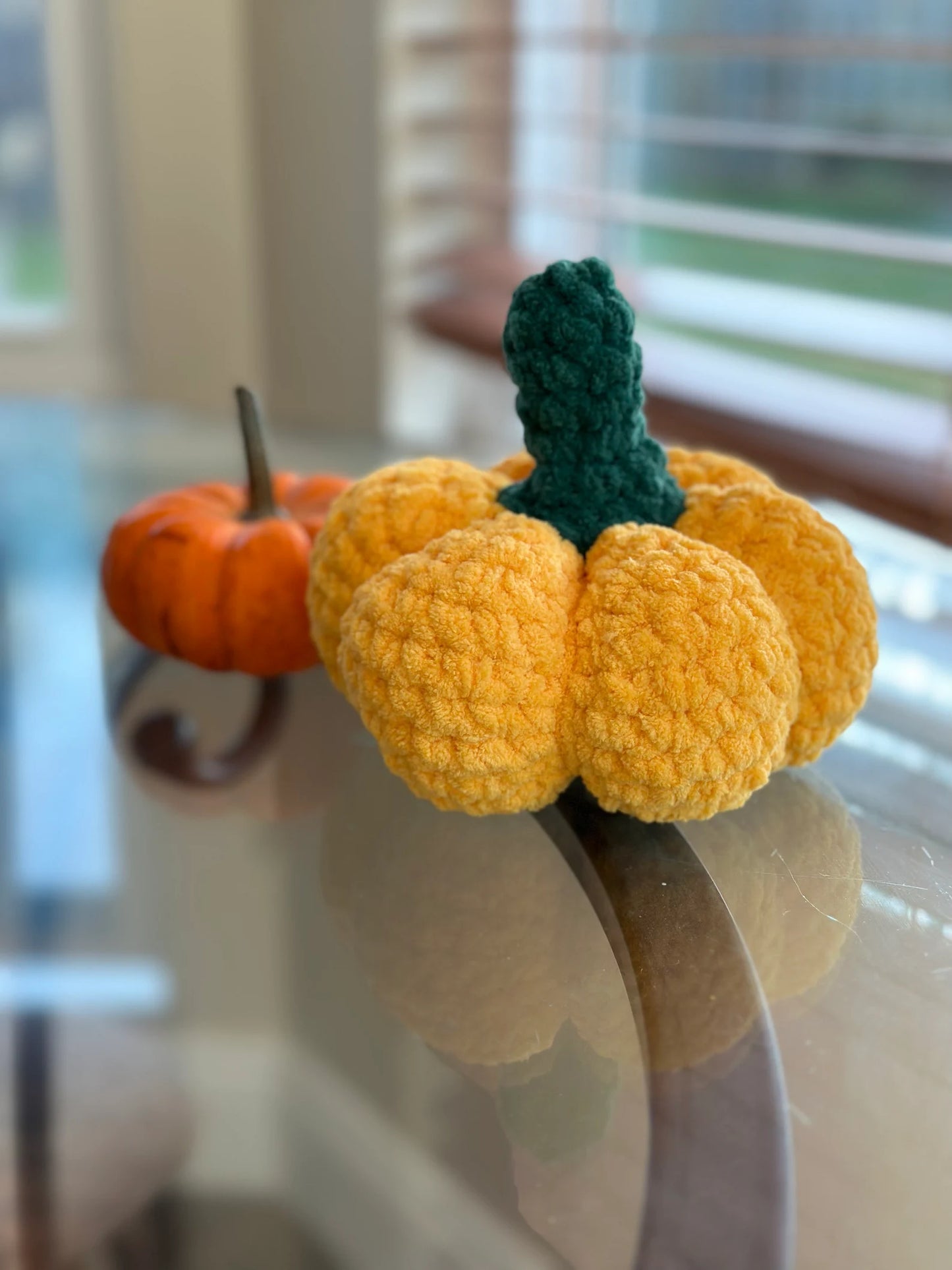 DIY Crochet Kit: Halloween Pumpkin