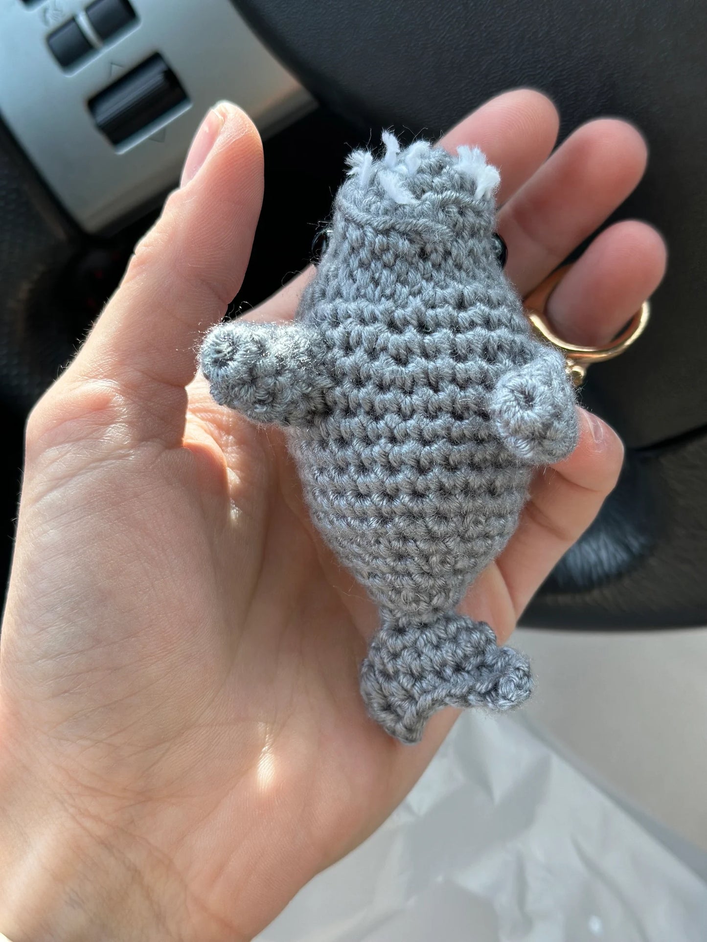 Manatee Keychain