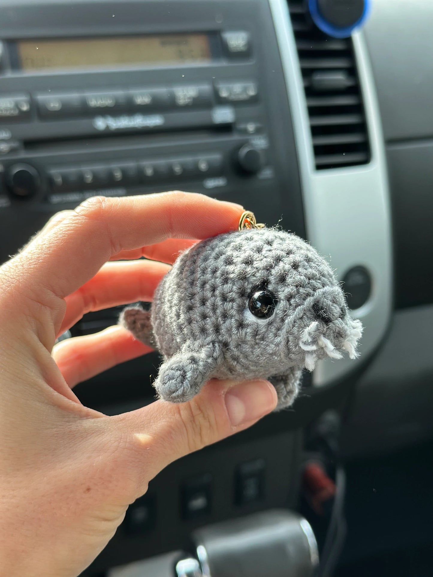 Manatee Keychain