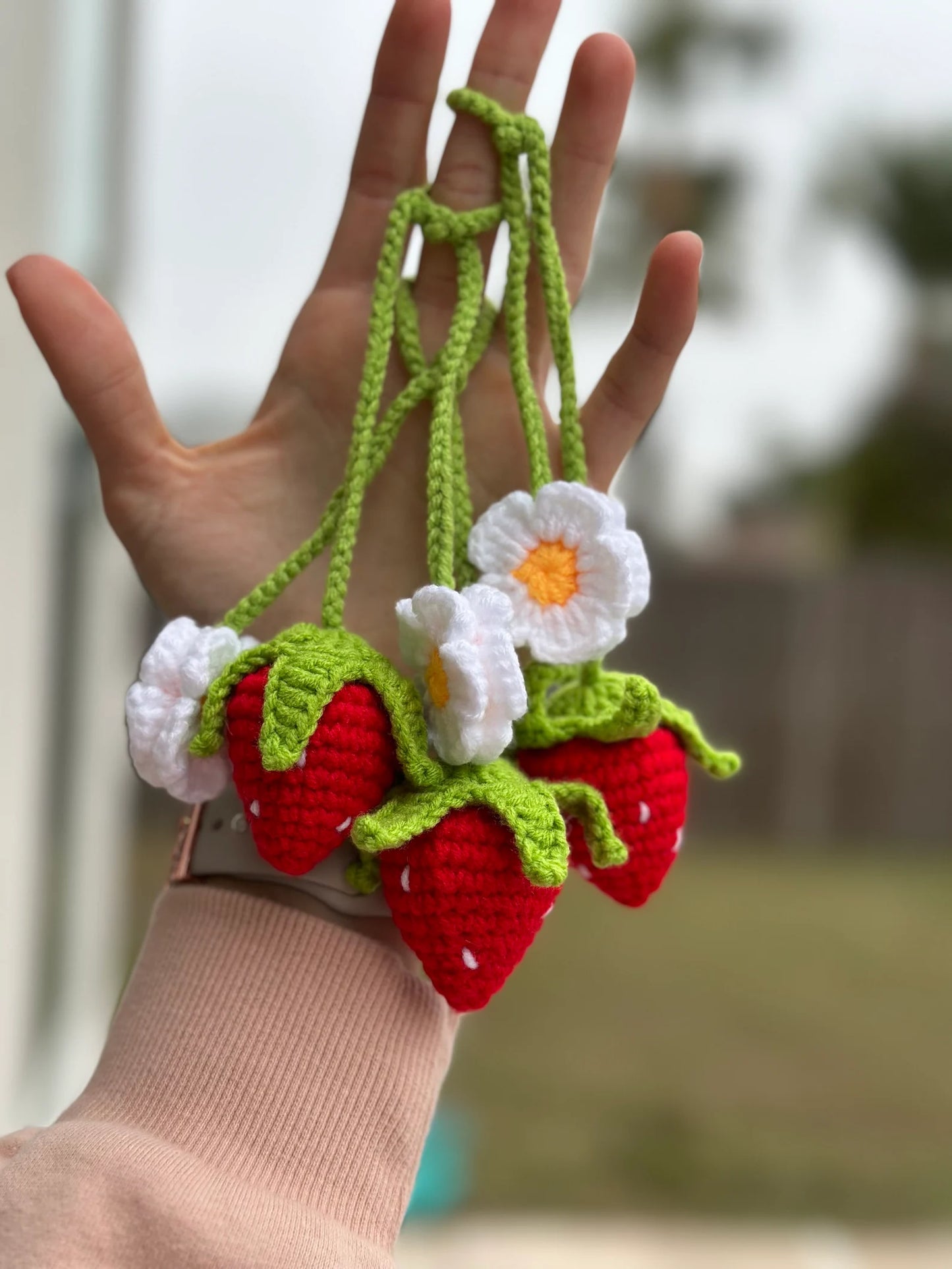 Strawberry Keychain
