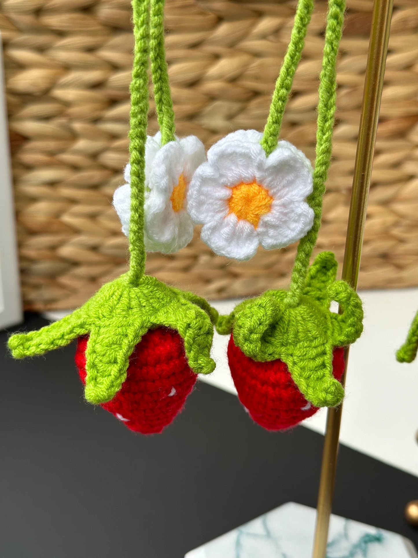Strawberry Keychain