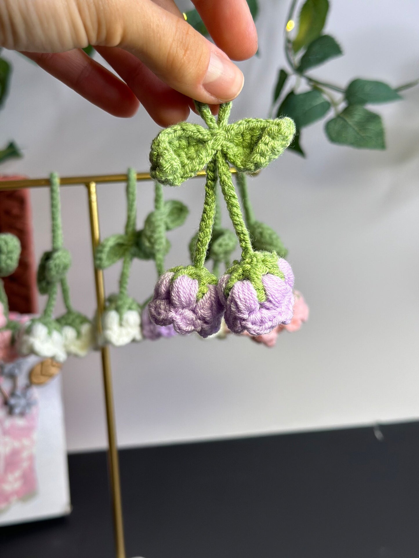 Floral Keychain