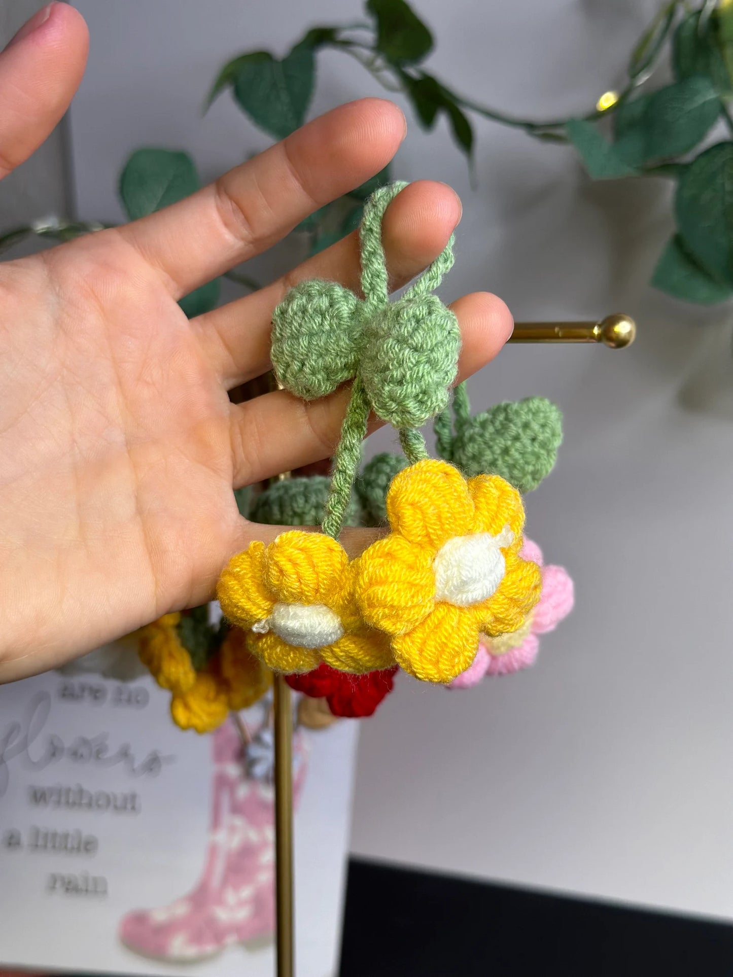 Flower Keychain
