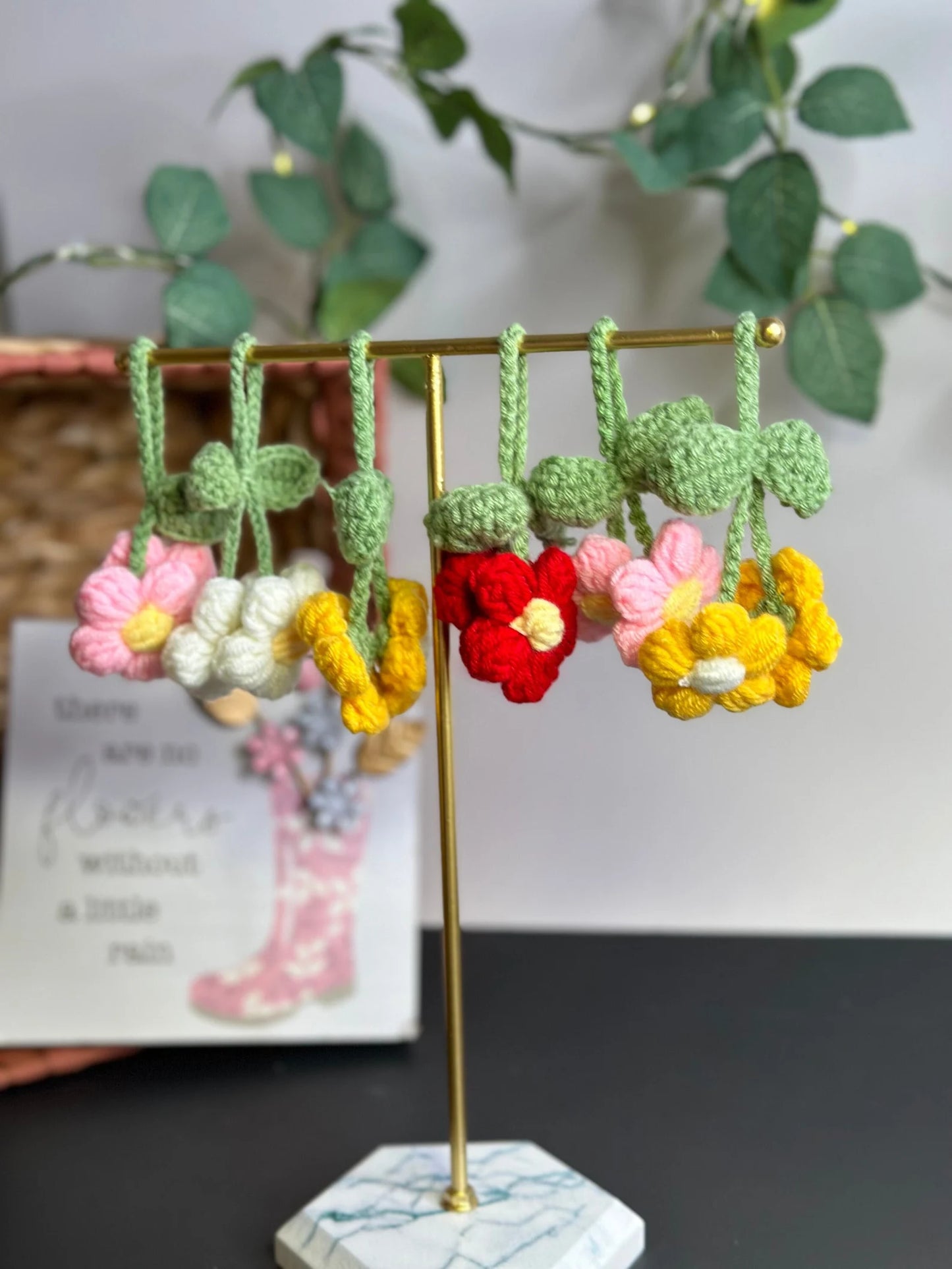 Flower Keychain