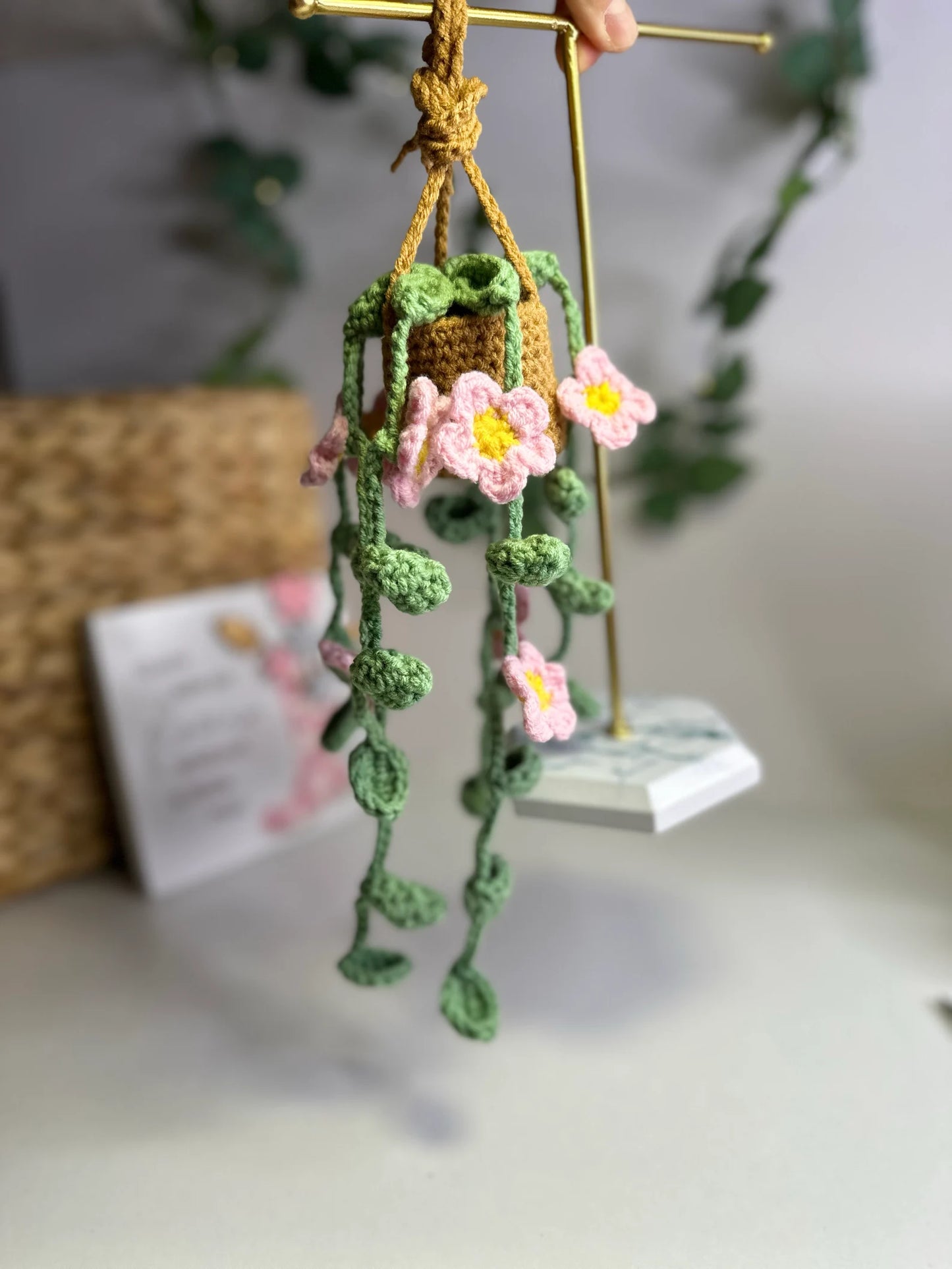 Hanging Plant with Lavender