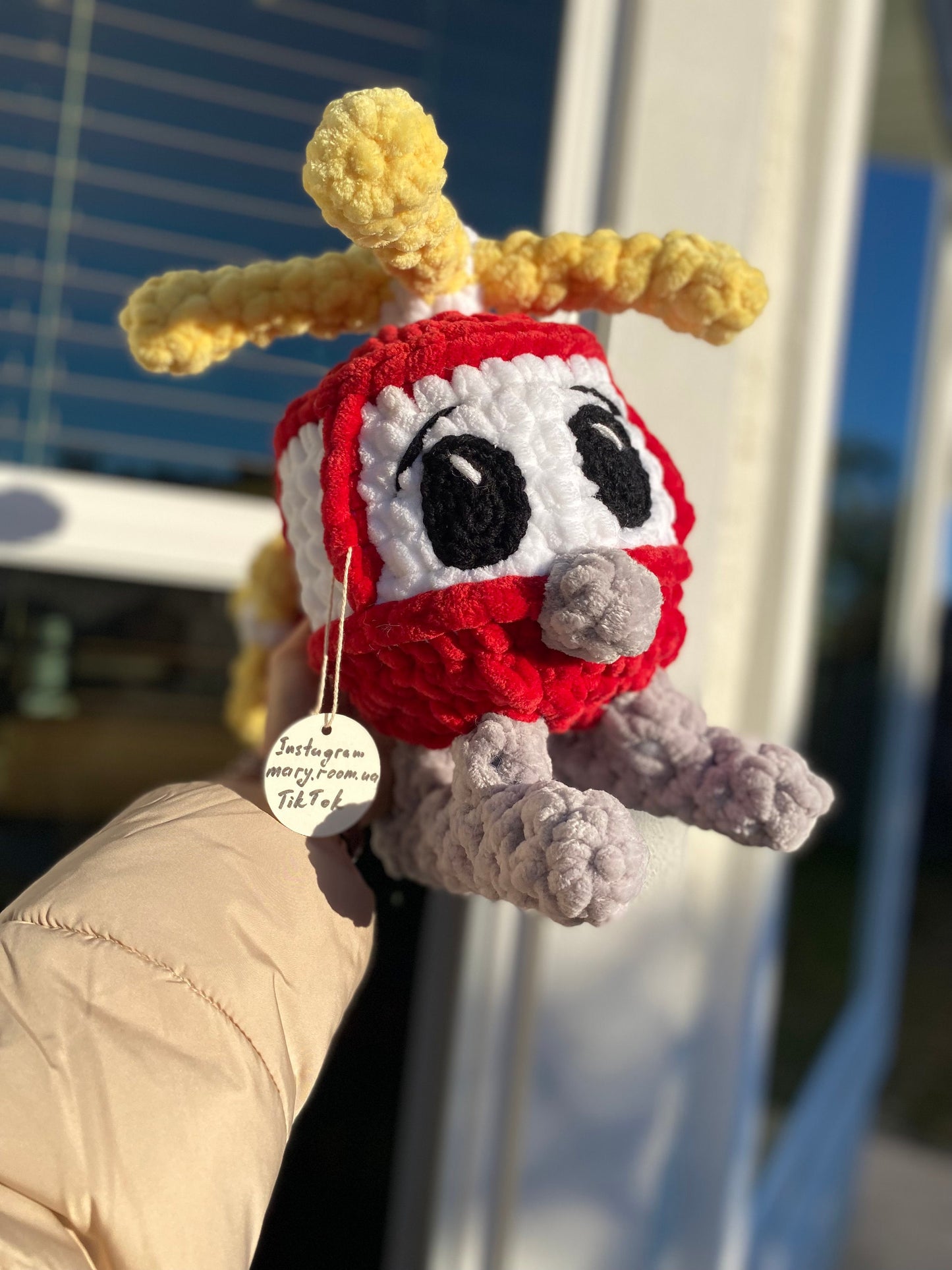 Plush Helicopter