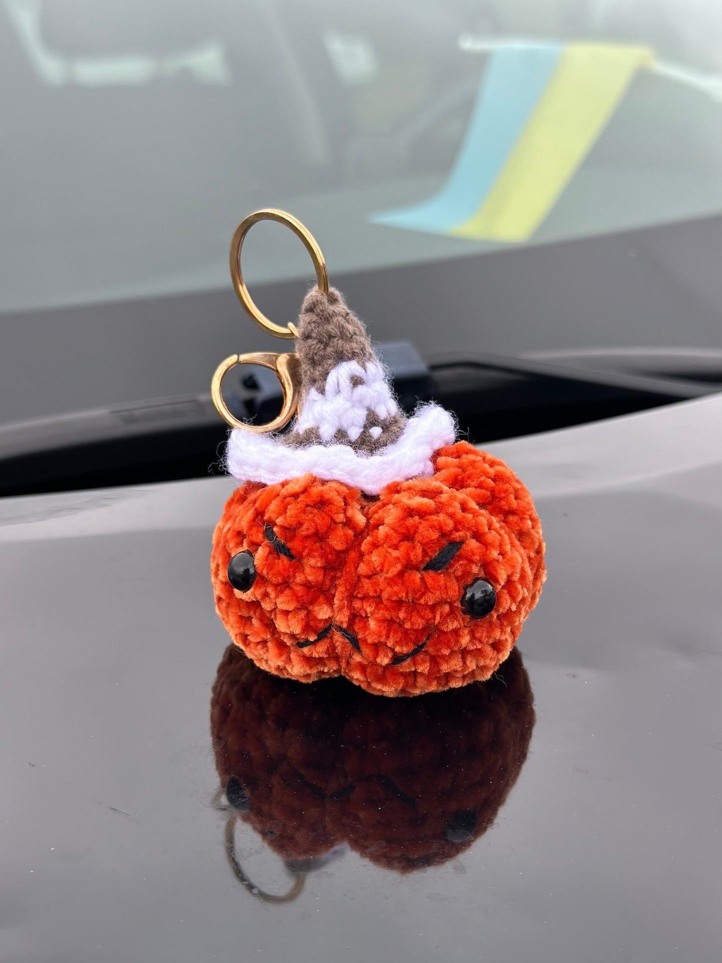 Pumpkin Keychain