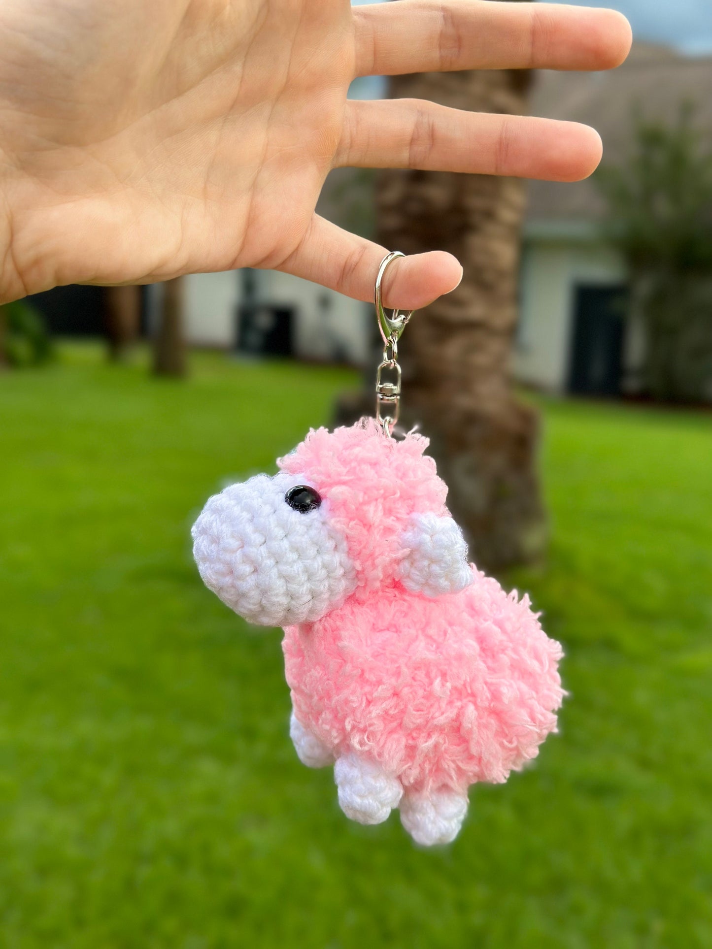 Sheep Keychain