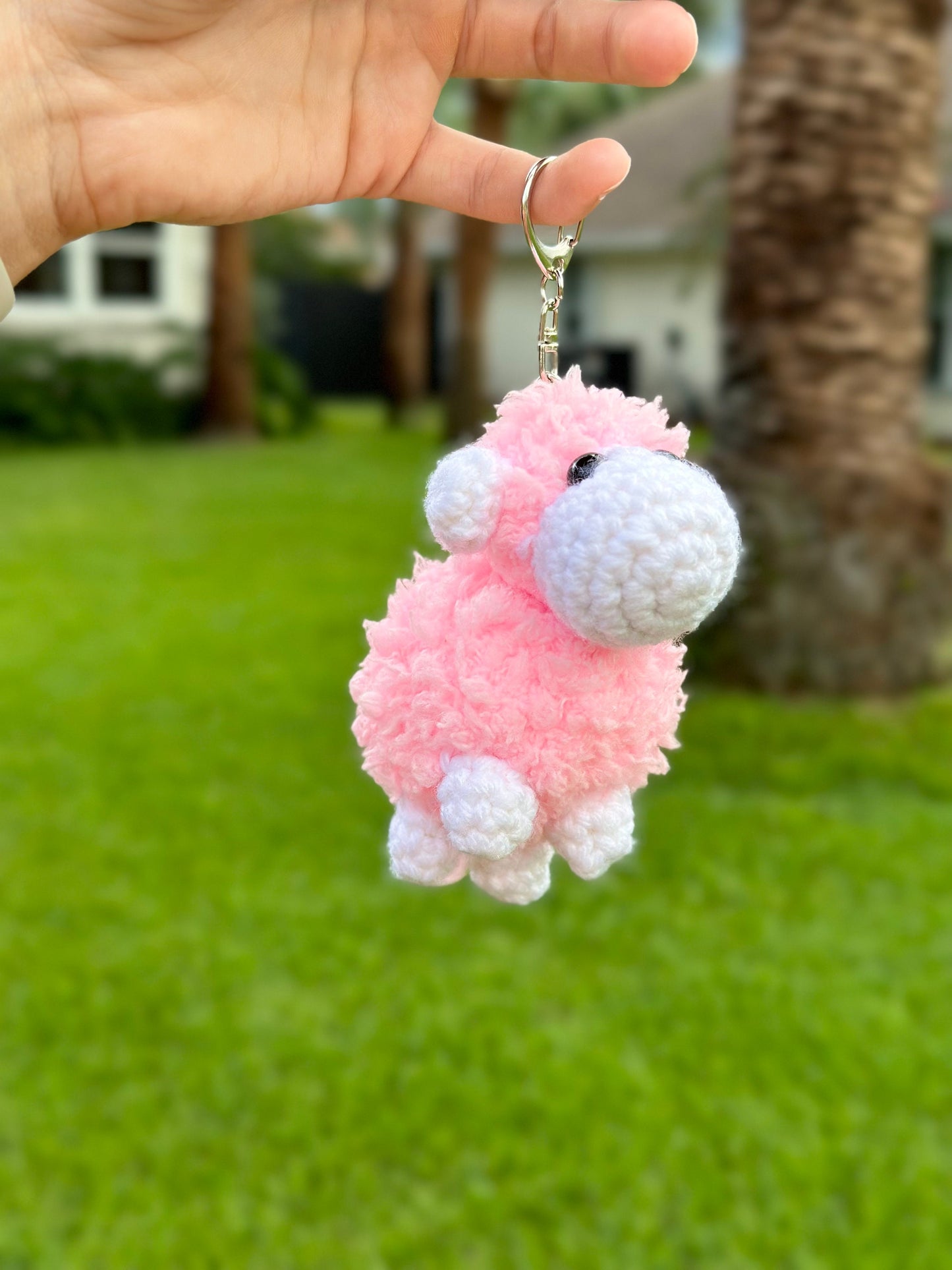 Sheep Keychain