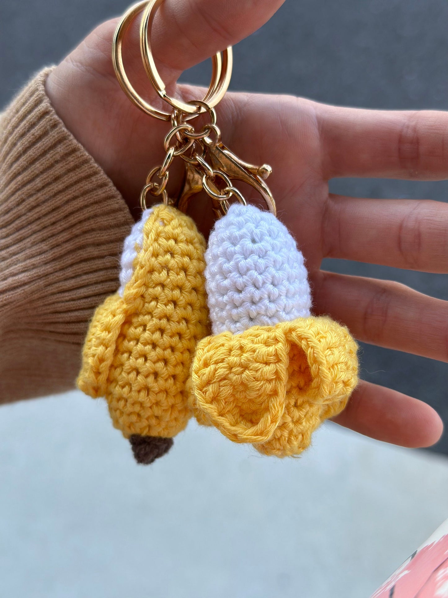 Banana Keychain