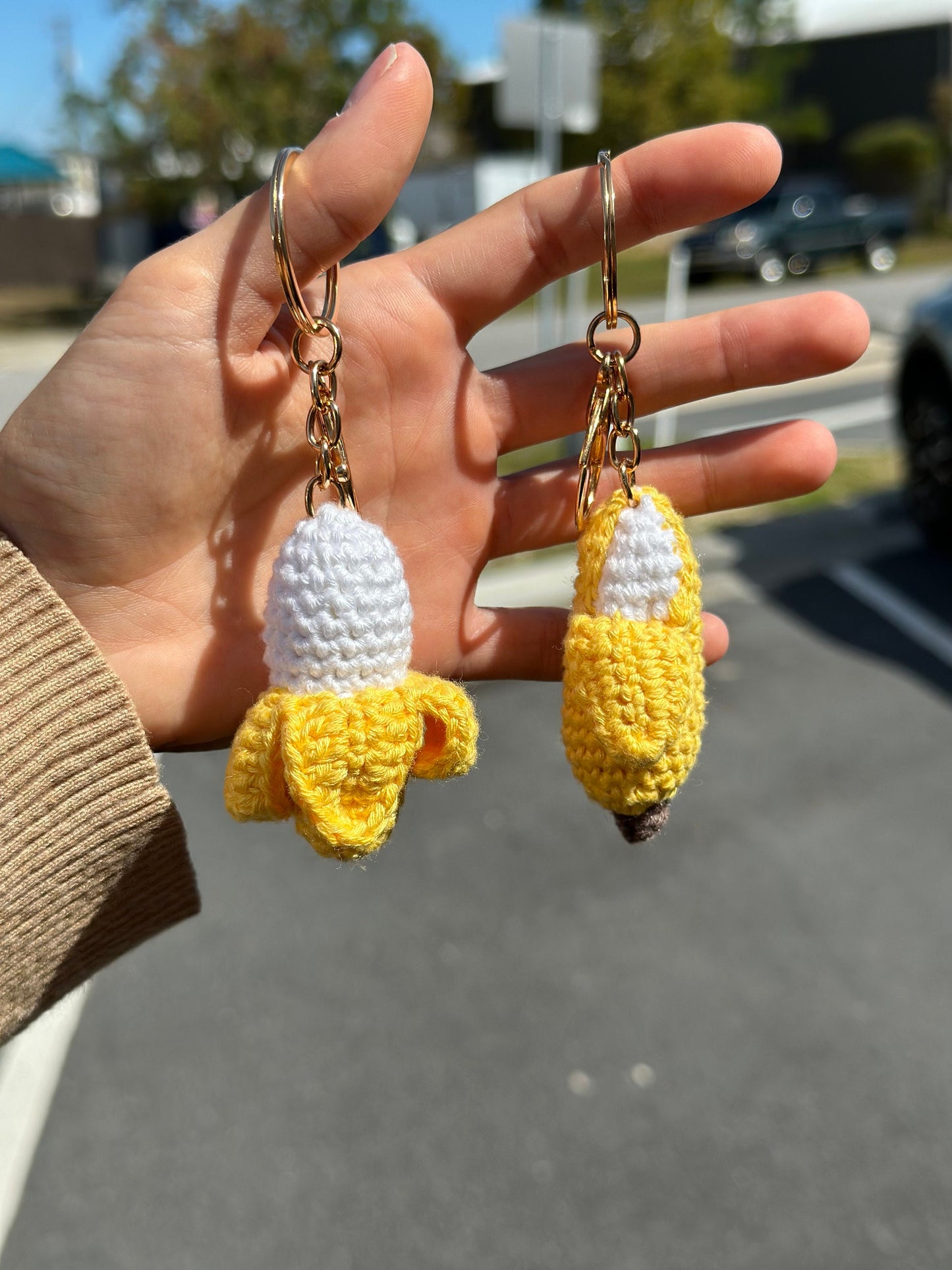 Banana Keychain
