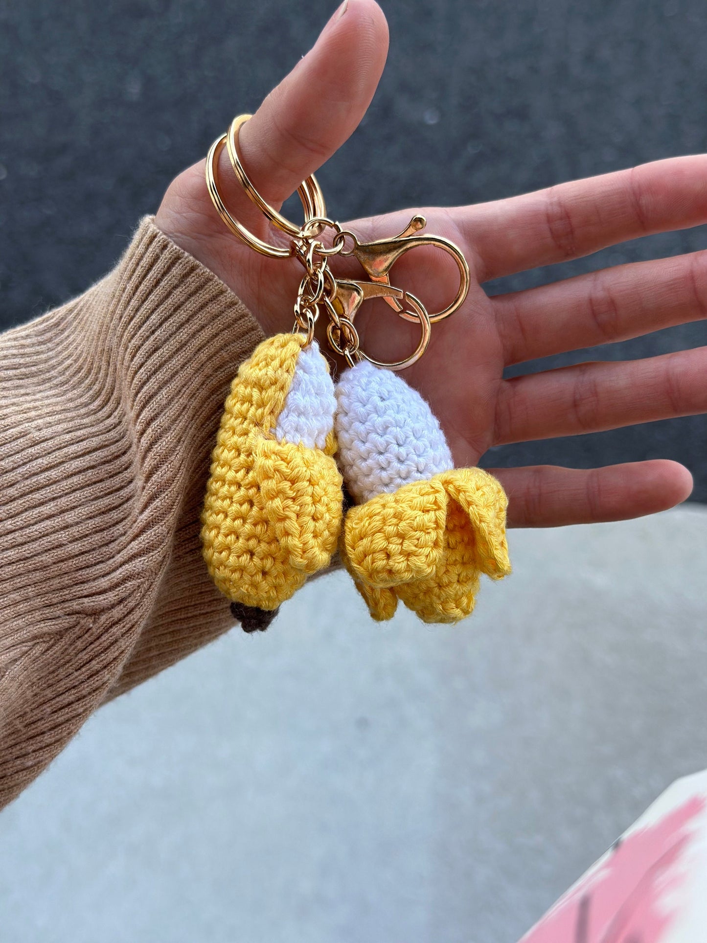 Banana Keychain
