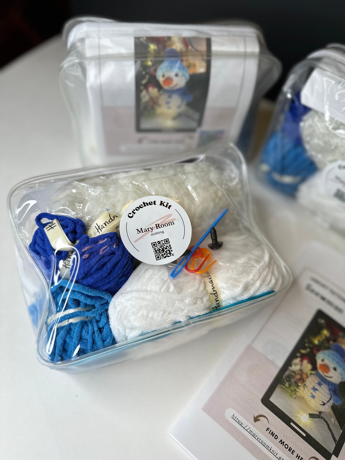 DIY Crochet Kit: Snowman