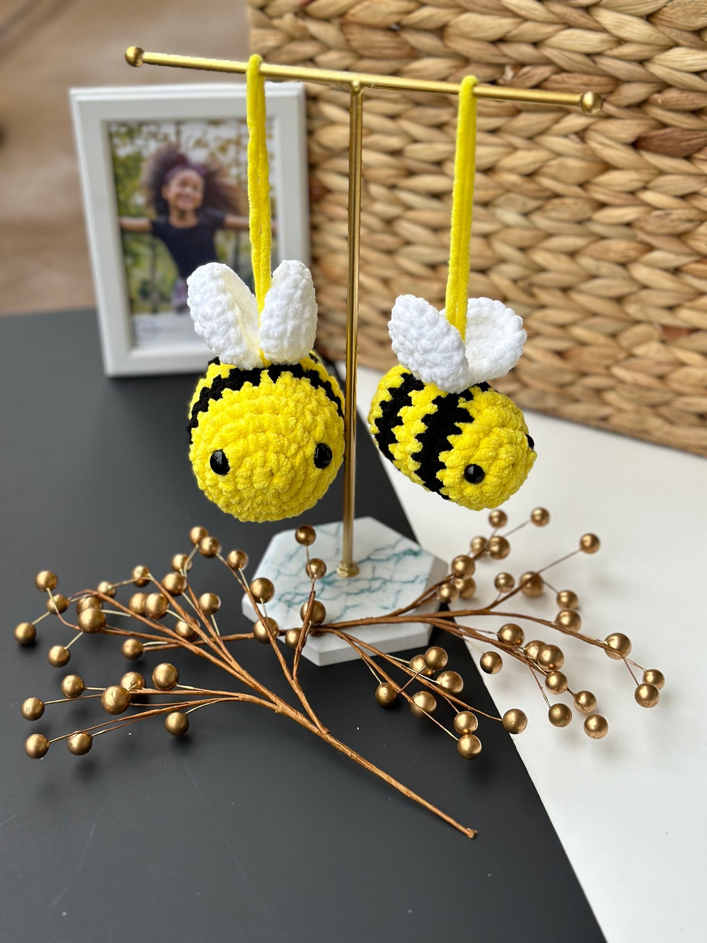 Bee Keychain