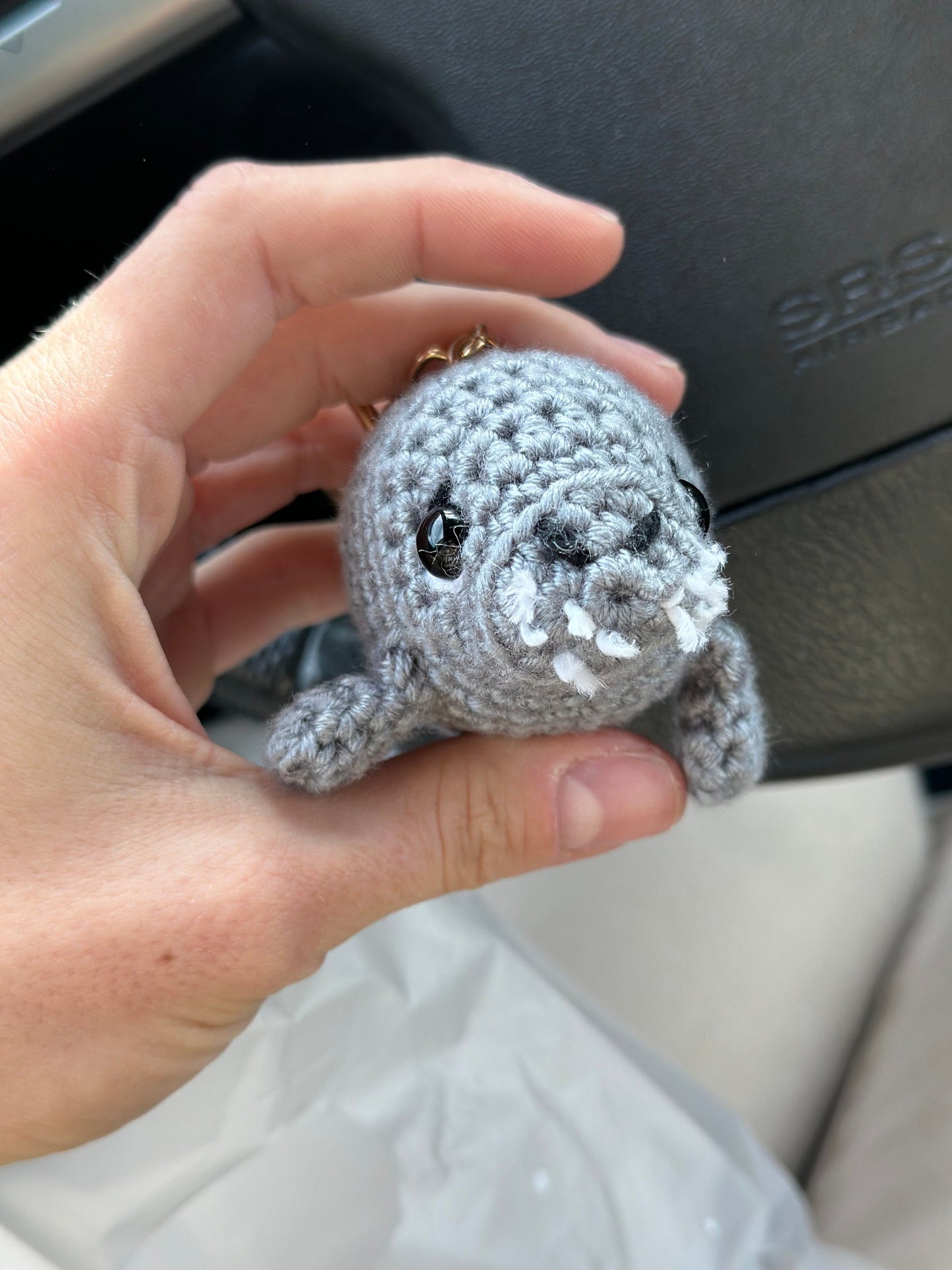 Manatee Keychain