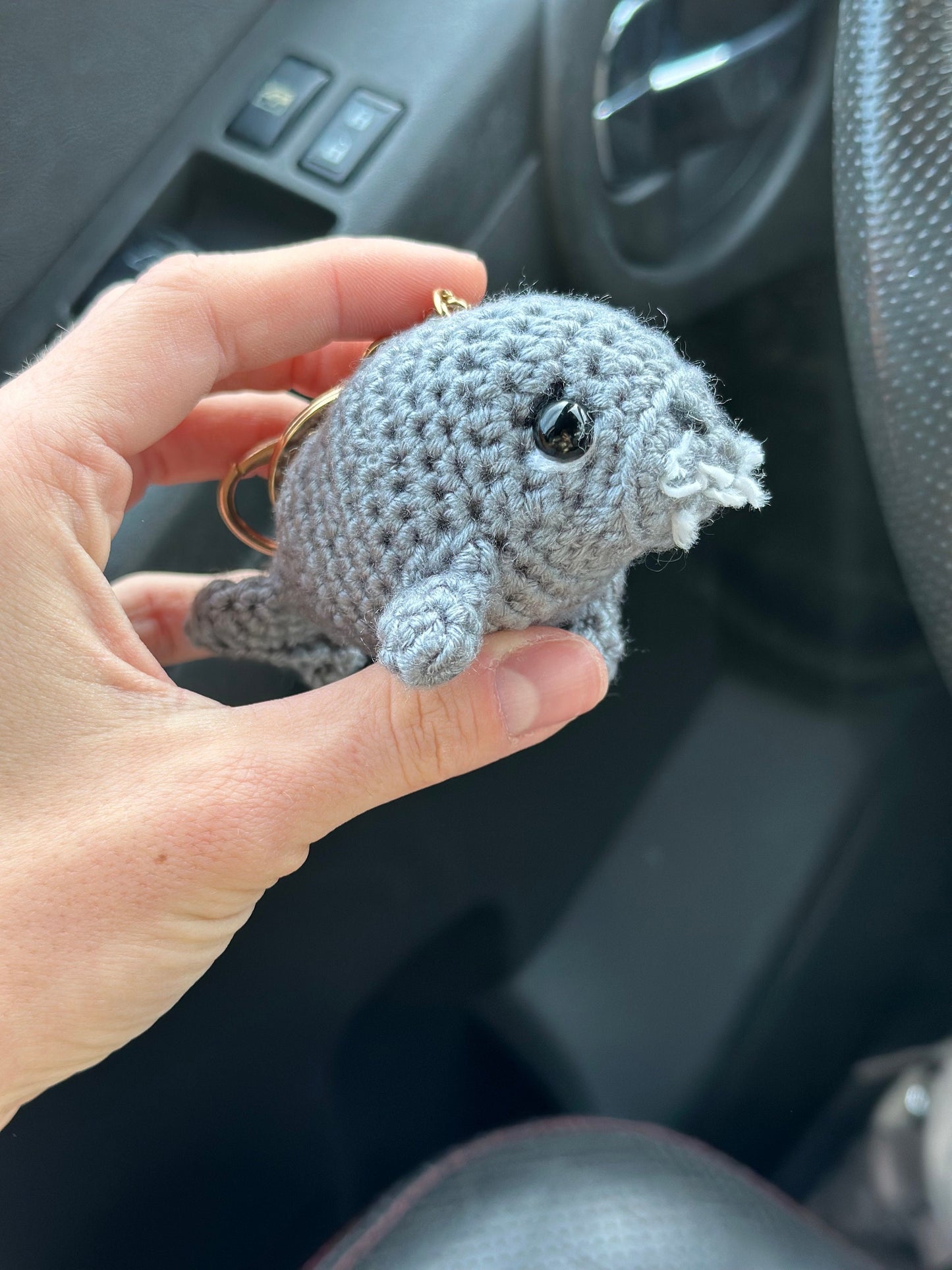Manatee Keychain