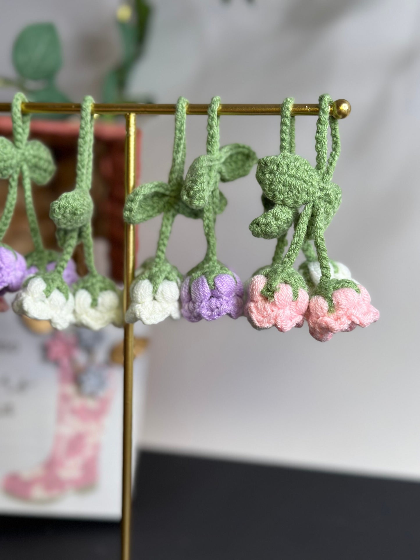 Floral Keychain