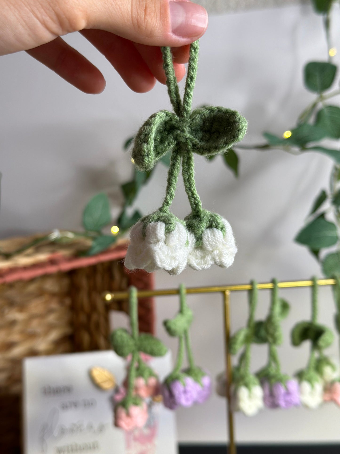 Floral Keychain