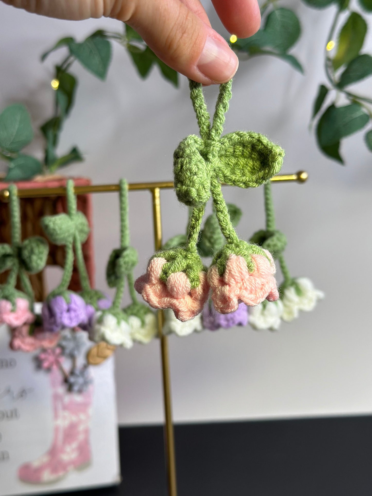 Floral Keychain