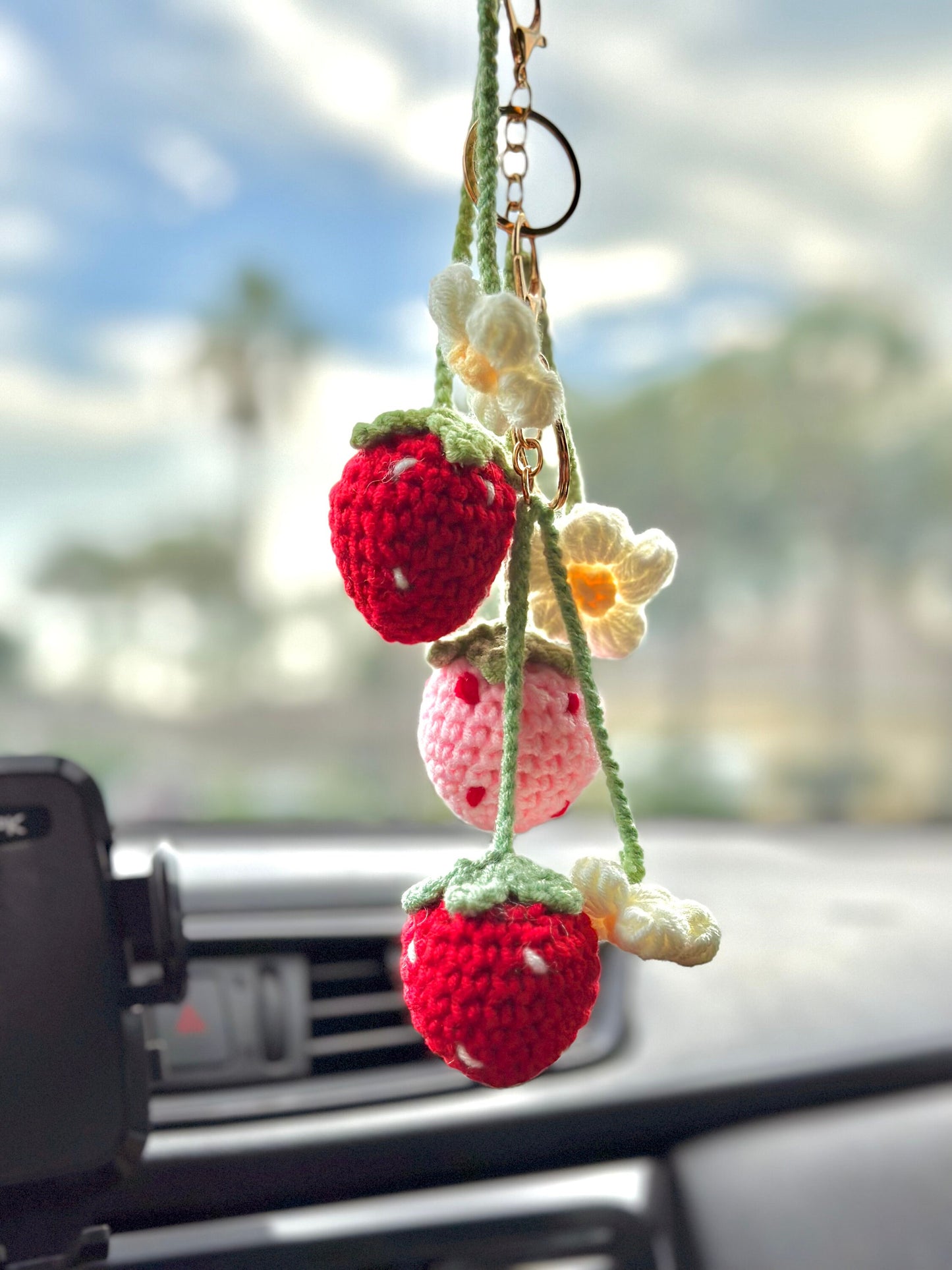 Strawberry Keychain