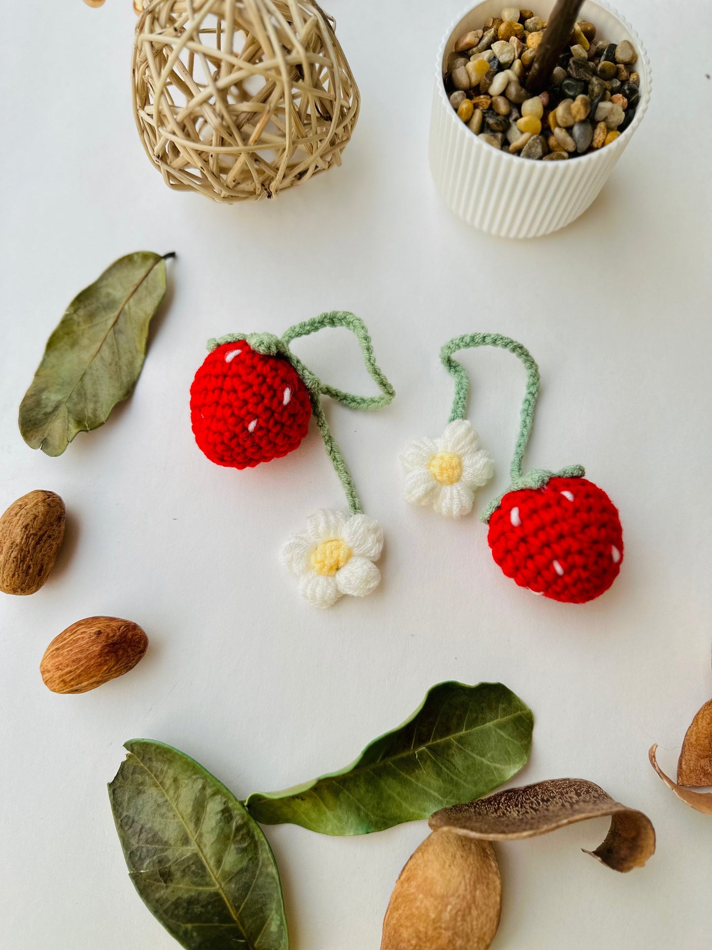 Strawberry Keychain