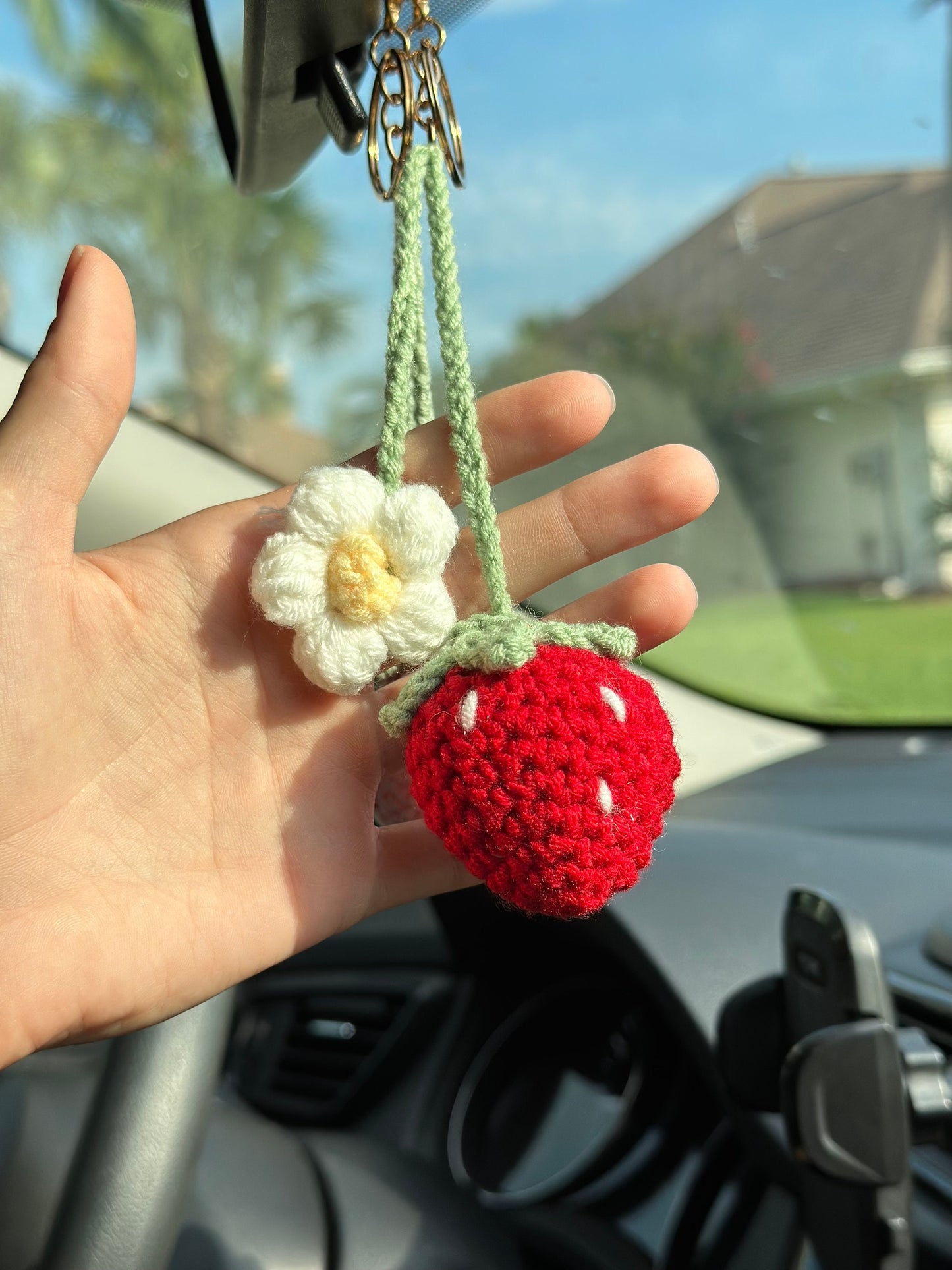 Strawberry Keychain