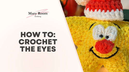 How to: Crochet the Eyes - Christmas Star