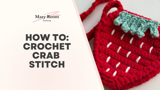 How to: Crochet Crab Stitch (Reverse Single Crochet)