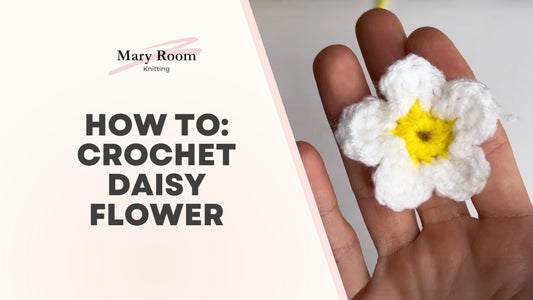 How to: Crochet Daisy Flower