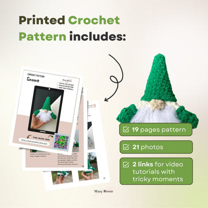 CROCHET CHRISTMAS GNOME PATTERN