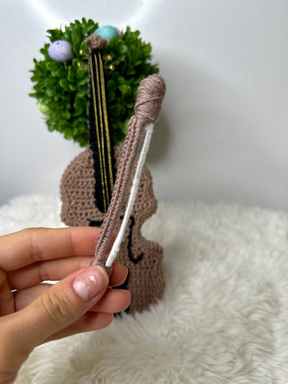 CROCHET MINI VIOLIN PATTERN