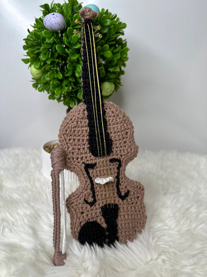 CROCHET MINI VIOLIN PATTERN
