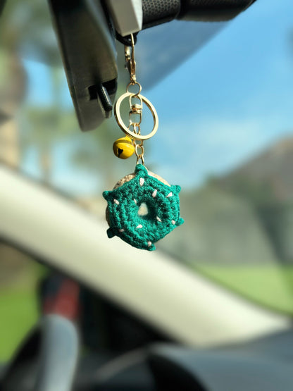 CROCHET DONUTS KEYCHAIN