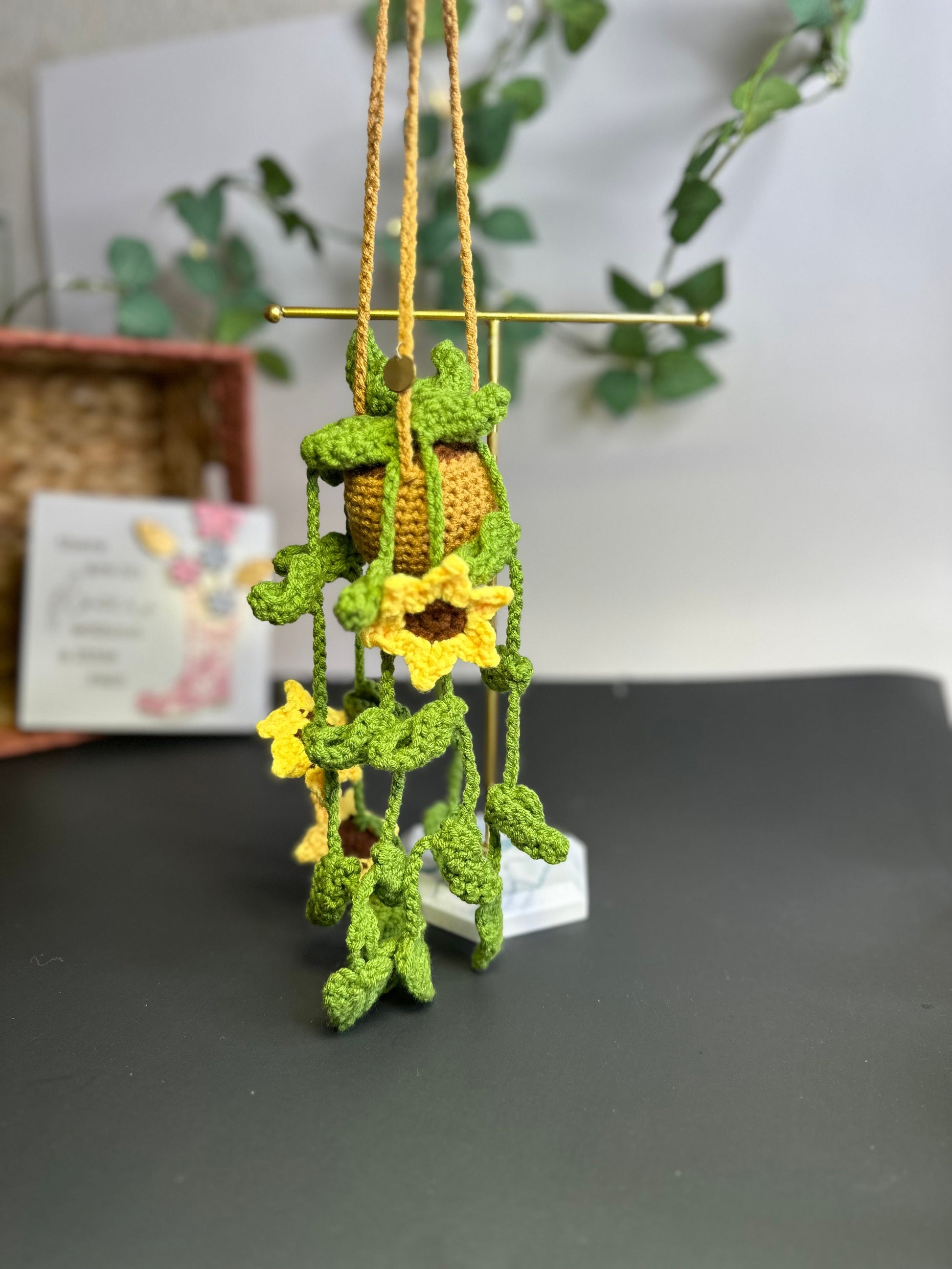 hanging plant amigurumi 4-in-1 Crochet Hanging Plants Pattern – Amigurumi PDF Bundle – Mary Room