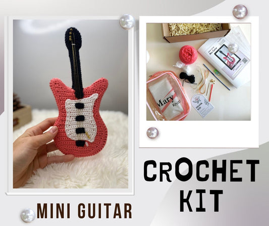 CROCHET KIT MINI GUITAR